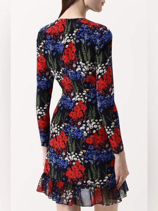 Mother Of Pearl | Silk Floral Mini Dress - Picture 3 of 8